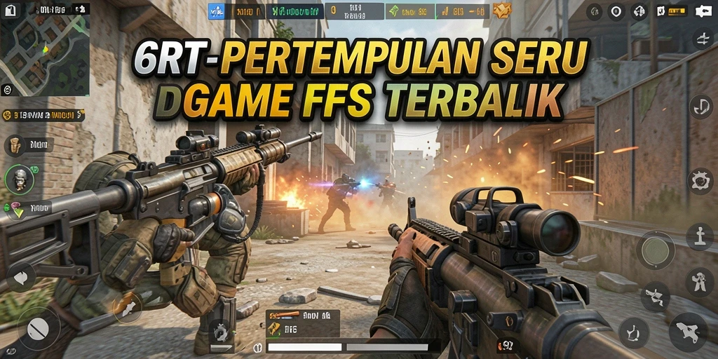 Tampilan gameplay <strong>6RT</strong> yang penuh aksi dan intens.