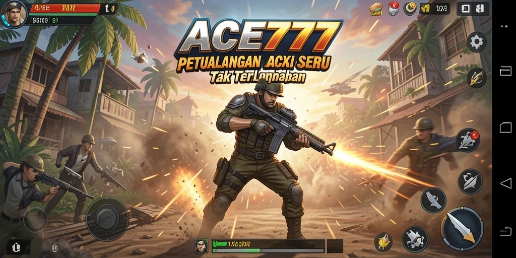 Screenshot gameplay ACE777 yang menegangkan dan penuh aksi.