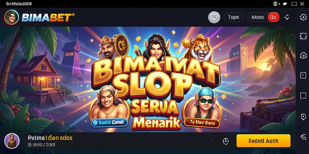 Menampilkan gameplay menarik dari permainan Slot di BIMABET.