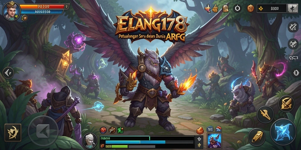 Screenshot gameplay ELANG178 menunjukkan aksi pertarungan yang mendebarkan.