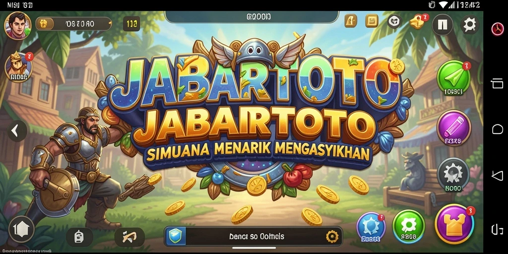 Screenshot JABARTOTO menampilkan gameplay simulasi yang mendebarkan.