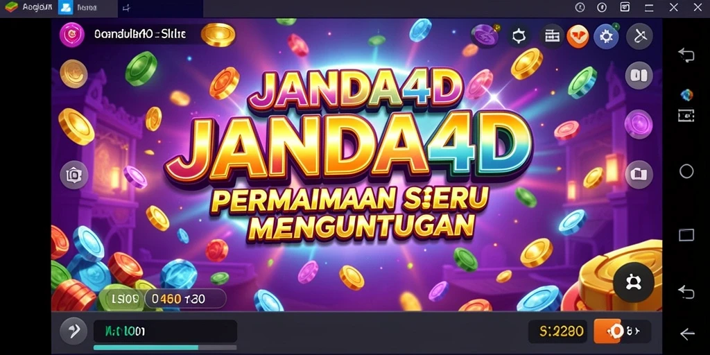Gambar menunjukkan gameplay Slot JANDA4D yang menarik dan mengasyikkan.