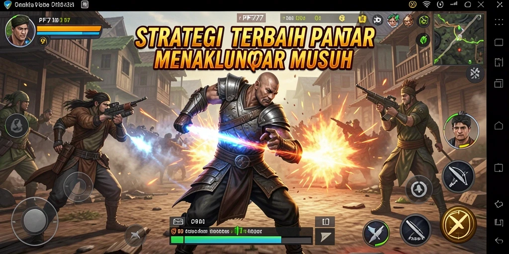 Tampilan gameplay PF777 yang dinamis dan mendebarkan.