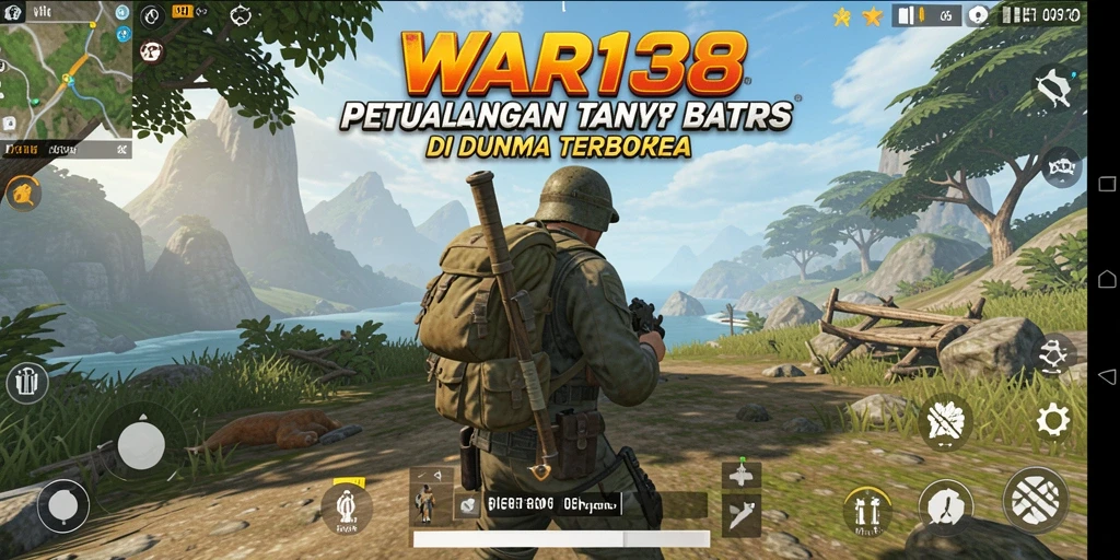 Tampilan gameplay menakjubkan dari dunia terbuka WAR138.