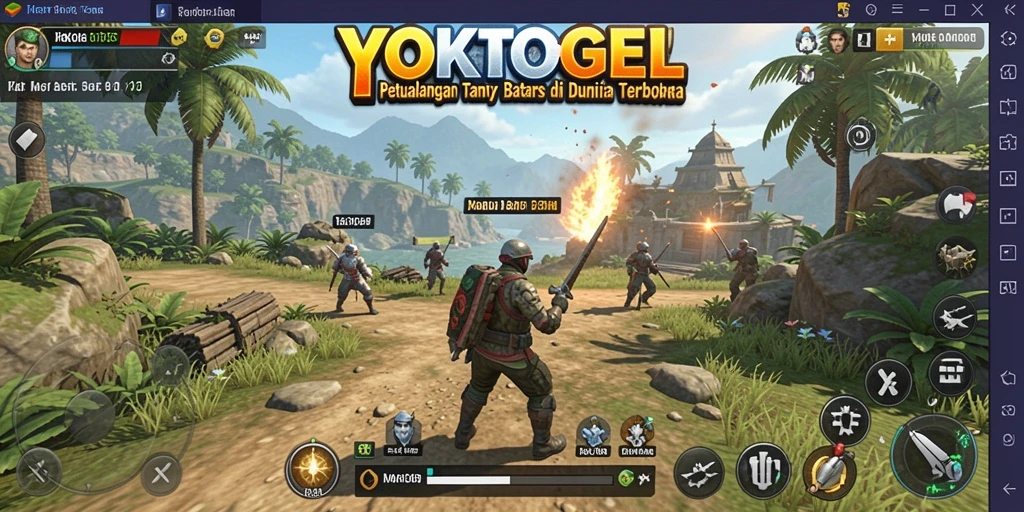 Gameplay seru di dunia terbuka YOKTOGEL yang menampilkan eksplorasi.
